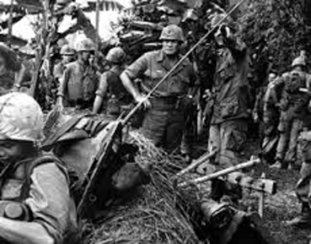 Vietnam War - U.S Base Wiped Out