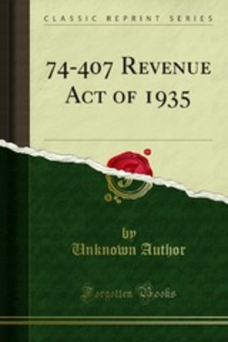 Revenue Act of 1935