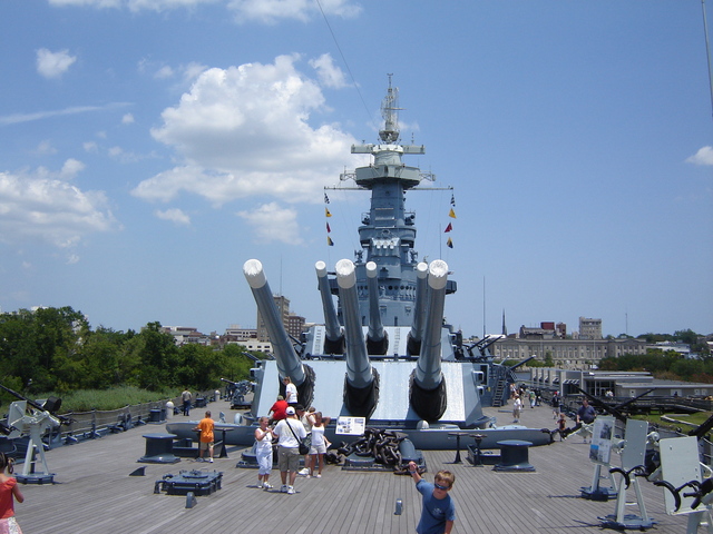 The USS North Carolina