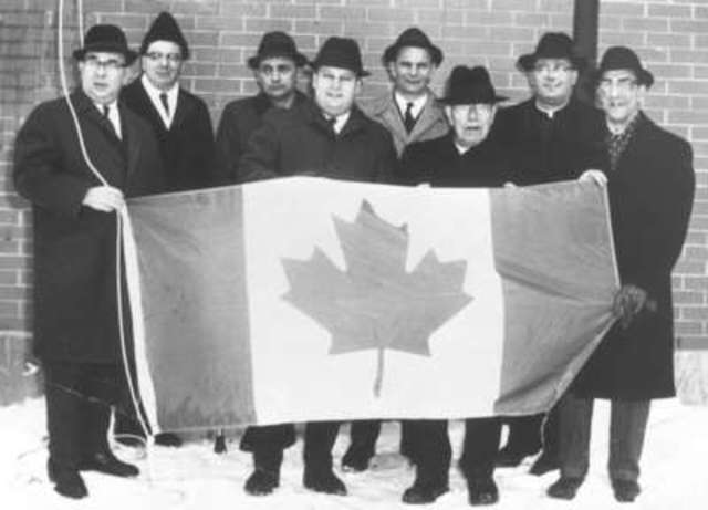 Canada recieves a new flag.