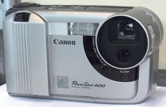 The first digital camera is marketed