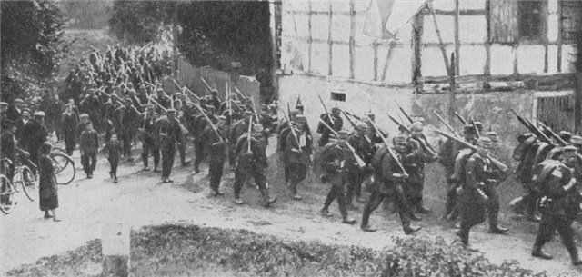 Beginning of World War One