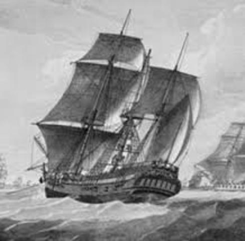 Second fleet arived from England