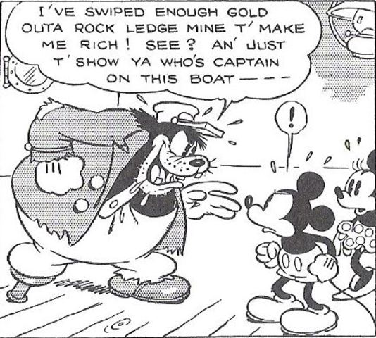 Mickey Mouse comic strips debuts