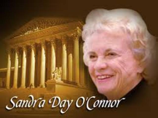 First Woman Appointed to the U.S. Supreme Court