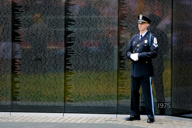 The Vietnam War Memorial