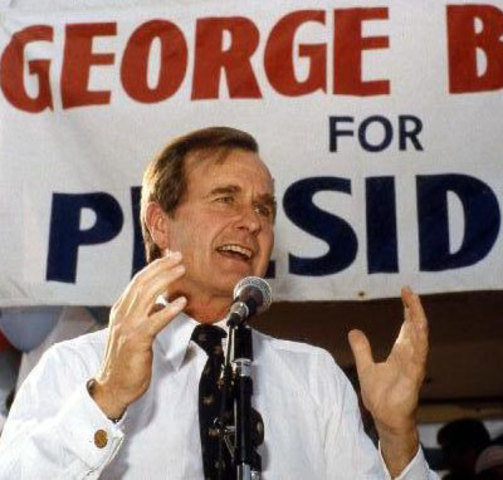 George H.W. Bush Announces his Candidacy for President of the United States