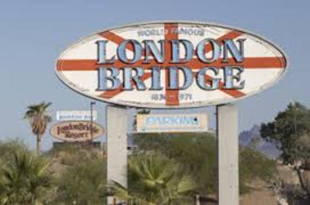 London Bridge Brought to the U.S