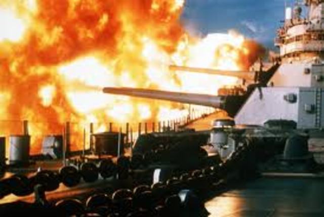 Vietnam war: fired on two U.S ships