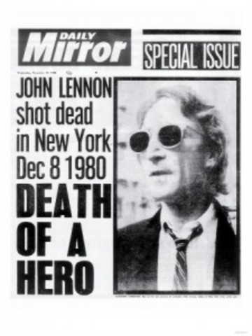 John Lennon Assassinated