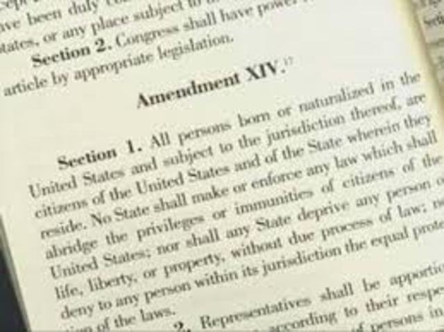Civil Rights Movement:The 14th Amendment