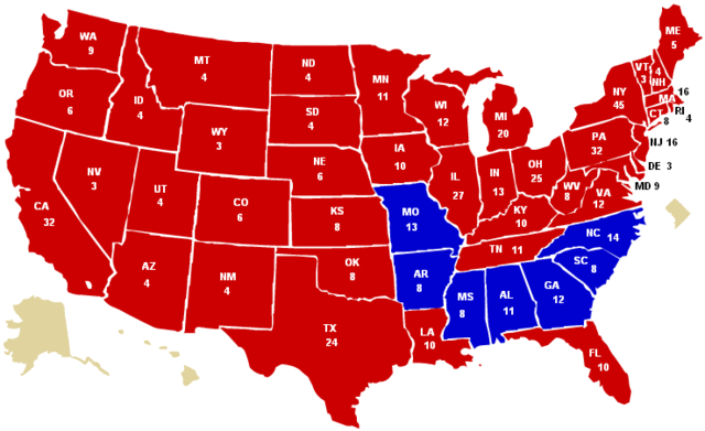United States presidential election, 1956