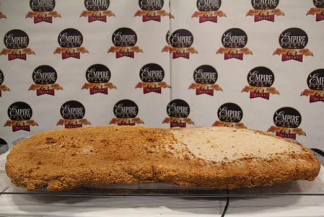 The world's largest chicken nugget