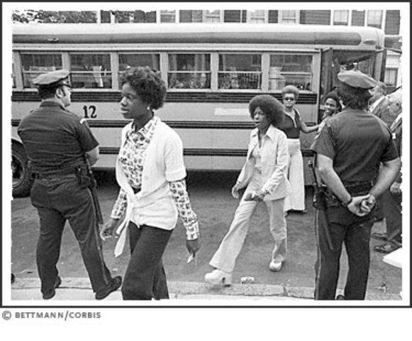 Desegregation of School