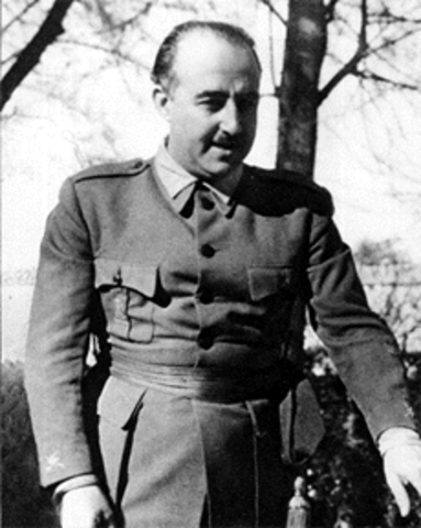 Leader of Spain Fransico Franco