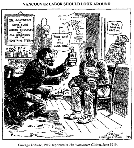 The war measures act was enforced