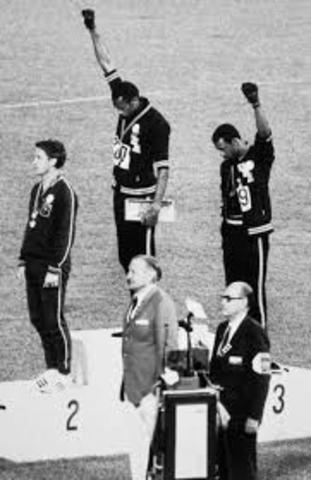 John Carlos And Tommie Smith