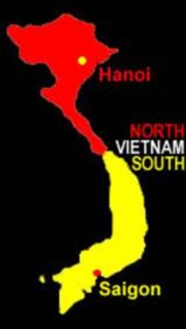 Vietnam War: Vietnam was divided