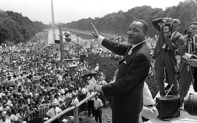 Martin Luther King Jr. Makes His "I Have a Dream" Speech