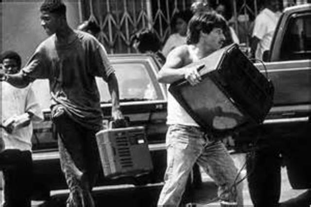 los angeles riots