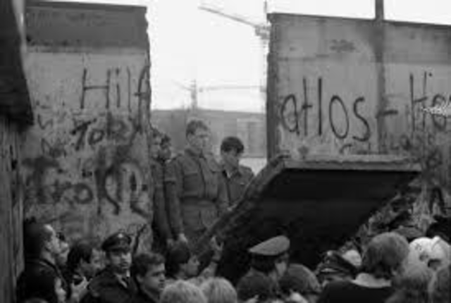 The Falling of the Berlin Wall/ Fall of Communism/ Breakup of Soviet Union
