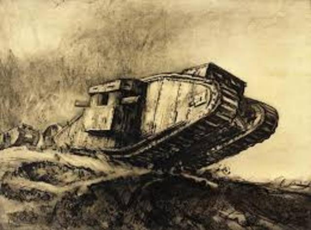 World War I - First tanks