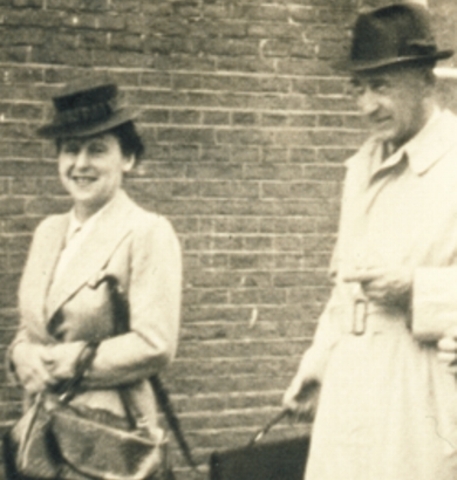 Fight between Mr. and Mrs. Van Daan