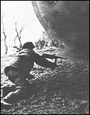 Germans advancing in Caucasus