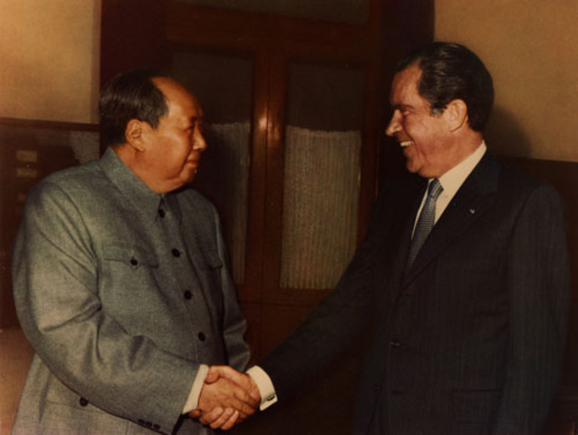 President Nixon Visits China