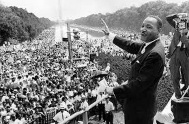 Civil Rights Movement- "I Have a Dream" speech