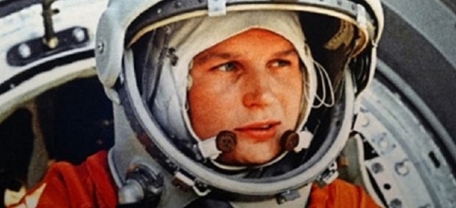 first woman in space