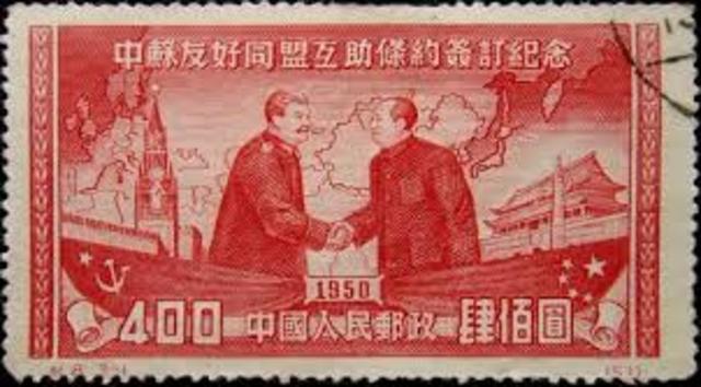 End of relationship/alliance between the Soviet Union and China