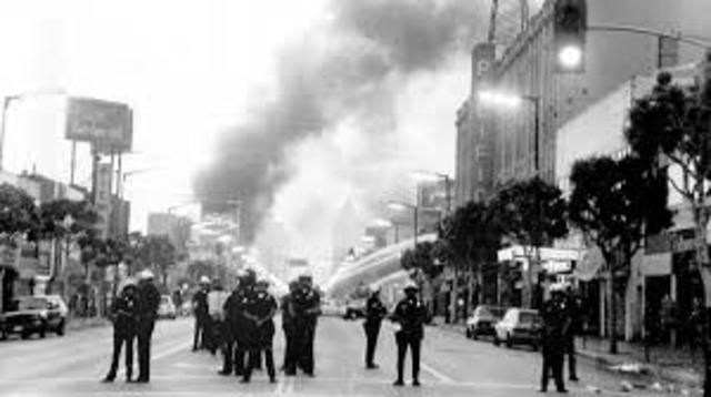 THE LA RIOTS