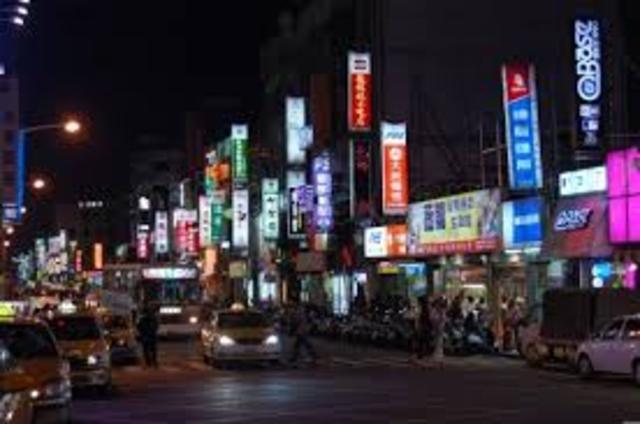 america del sud (brasil) - china (taiwan)