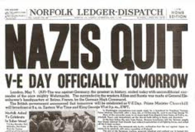 WWII: Germany Surrenderd