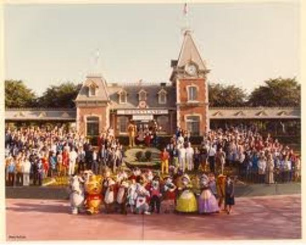 Disney Land Opening