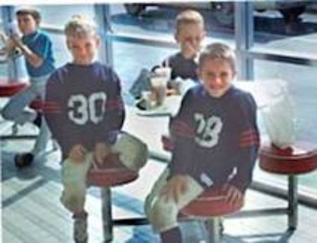 first indoor seating