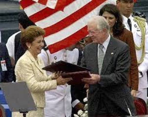 Control of Panama canal