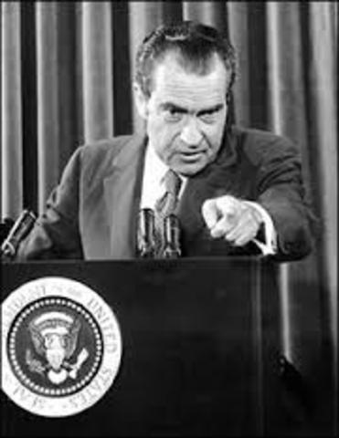 Richard Nixon/ Watergate Scandal