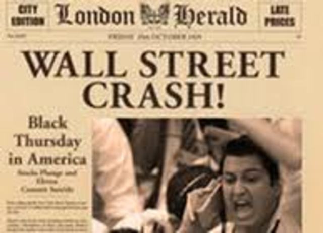 Great Depression:Wall Street Crash
