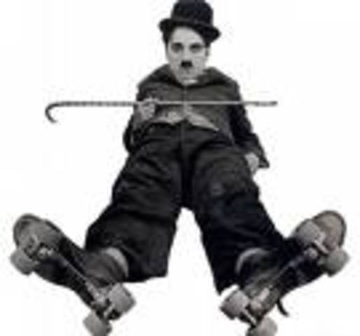 Charlie Chaplin begain acting