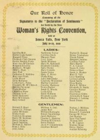 Women’s Rights Convention