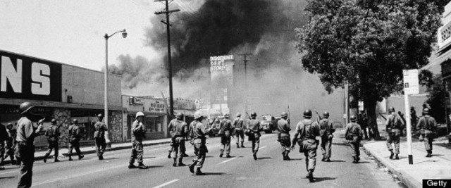 Watts Riot Begins