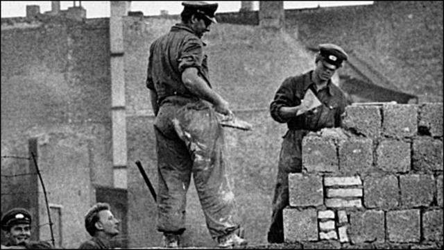 The Berlin Wall created