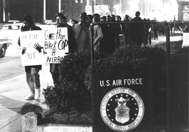 Oragneburg Civil Rights protest