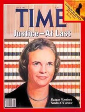 First Woman Supreme Court Justice