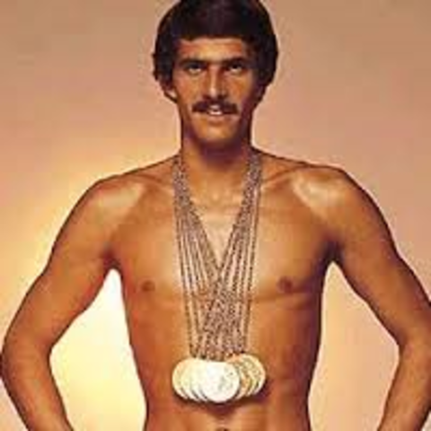 Mark Spitz Wins Seven Gold Medals