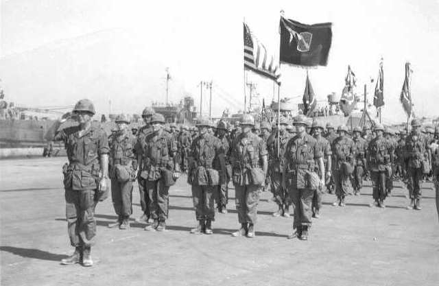 first U.S. combat troops