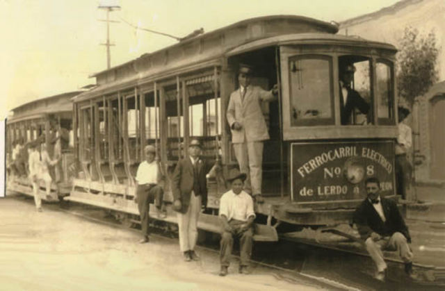 Tranvía Eléctrico invención de Thomas Davenport