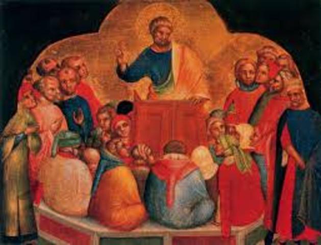 En europa los monjes en las iglesias con la pràctica fueron perfeccionando la escritura e introduciendo un estilo propio